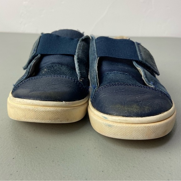 UGG Toddler Rennon Low Blue Unisex Kids Sneakers Hook Loop Closure Size 10 - Picture 2 of 14